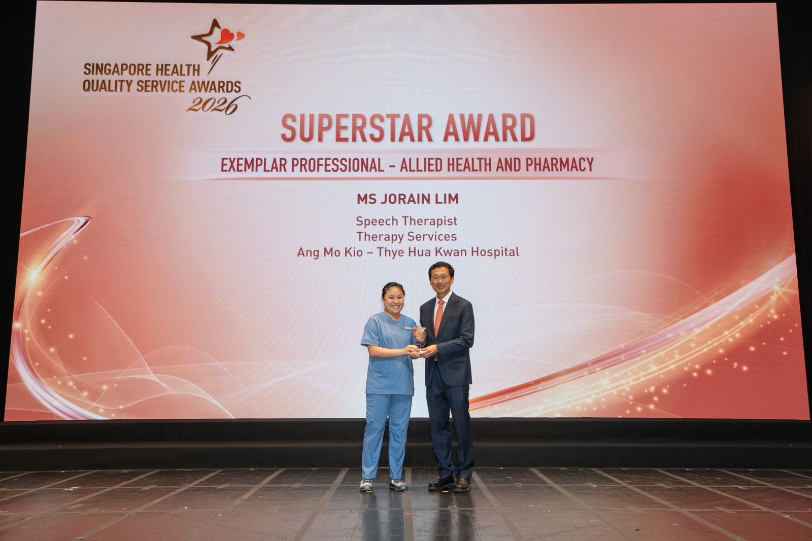 Singapore Health Quality Service Awards 2026 – Superstar Award